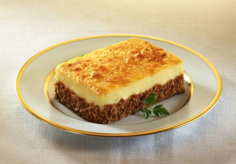 Hachis parmentier de boeuf à la portion ou en plat complet en boucherie à Lambesc